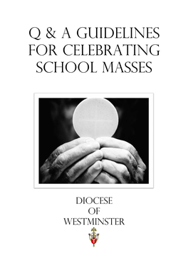 Q & a Guidelines for Celebrating School Masses
