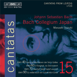 M. Suzuki & Bach Collegium Japan (BIS