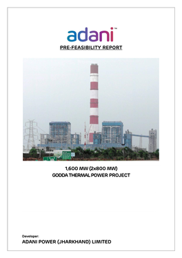 Godda Thermal Power Project Adani Power