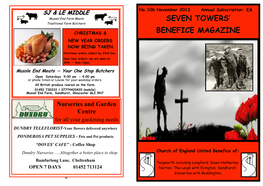 Seven Towers' Benefice Magazine