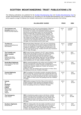 Scottish Mountaineering Trust Publications Ltd