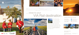 VIA Rail Destination