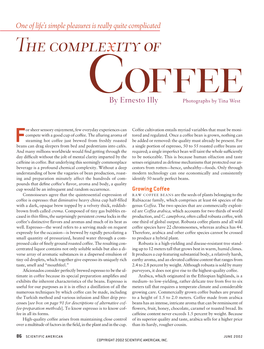 The Complexity of Coffee