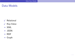 Foundations of Data Engineering