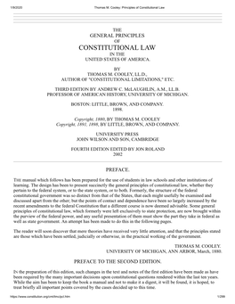 Constitutional Law