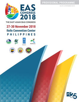27-30 November 2018 Iloilo Convention Center PHILIPPINES