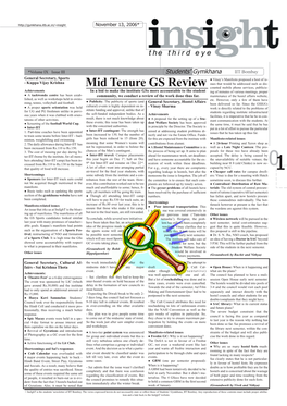 Mid Tenure GS Review