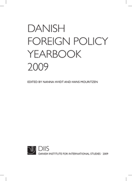 Danish Foreign Policy Yearbook 2009