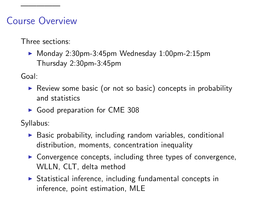 Section 1: Basic Probability Theory