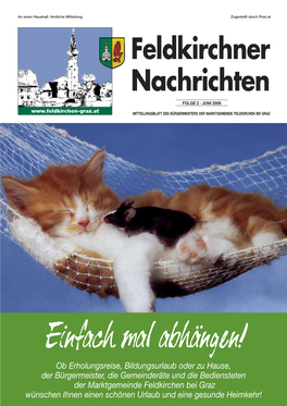 Pdf Feldkirchner Nachrichten 2008-02