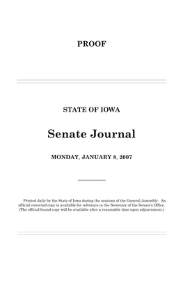 Senate Journal