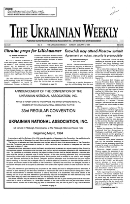 The Ukrainian Weekly 1994