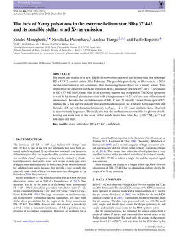 The Lack of X-Ray Pulsations in the Extreme Helium Star BD+37 442 and Its Possible Stellar Wind X-Ray Emission