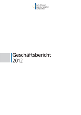 Geschäftsbericht 2012