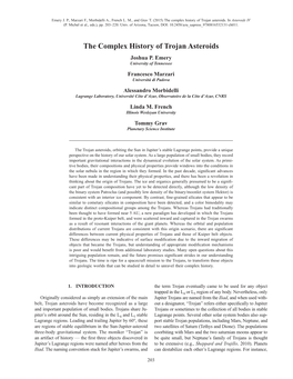 The Complex History of Trojan Asteroids