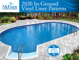 2020 In-Ground Vinyl Liner Patterns 27Mil In-Ground Liner Patterns