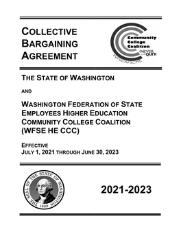 Collective Bargaining Agreement 2021-2023