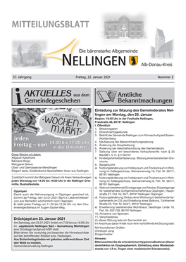2021/03 Mitteilungsblatt (PDF-Datei)