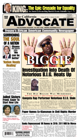 California Advocate January 14, 2011 Issue