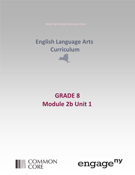 GRADE 8 Module 2B Unit 1