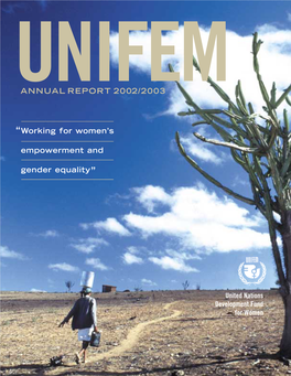 Unifemannual Report 2002/2003