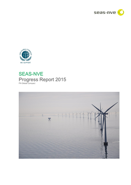 SEAS-NVE Progress Report 2015 FN Global Compact