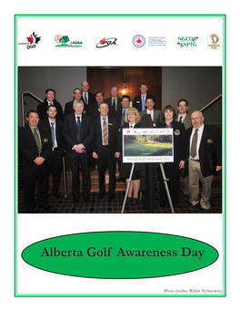 Alberta Golf Awareness Day