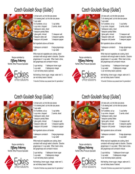 Czech Goulash Soup (Gulas’) Czech Goulash Soup (Gulas’)