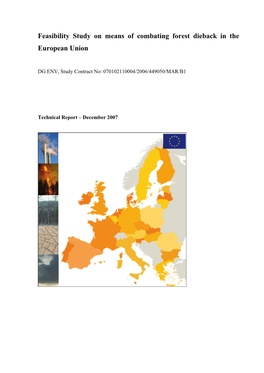 Feasibility Study on Means of Combating Forest Dieback in the European Union