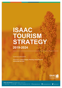 Isaac Tourism Strategy – 28.02.2019 02