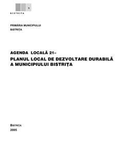 Planul Local De Dezvoltare Durabilă a Municipiului