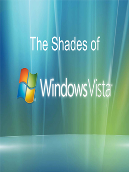 Microsoft Vista