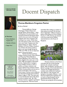 Docent Dispatch