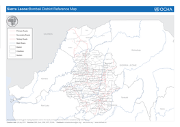 Sierra Leone:Bombali District Reference
