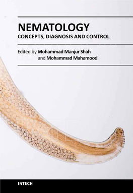 NEMATOLOGY NEMATOLOGY CONCEPTS, DIAGNOSIS and CONTROL NEMATOLOGY CONCEPTS, DIAGNOSIS and CONTROL Editor, Dr