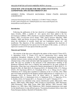 Vol 23 P. 067-093 Svitra G. Bacianskas V. Usaitis T. Lukosevicius D..Pdf
