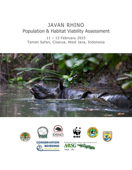 JAVAN RHINO Population & Habitat Viability Assessment