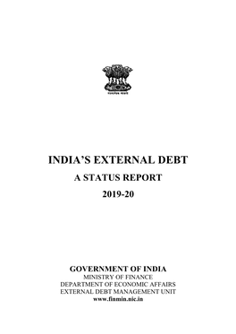 India's External Debt Stock