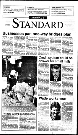 Businesses Pan One-Way Bridges Plan