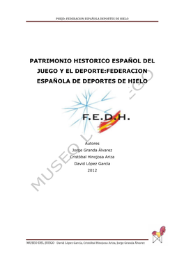 Federación Española Deportes De Hielo