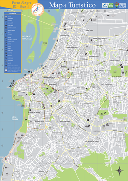 Mapa Da Cidade De Porto Alegre