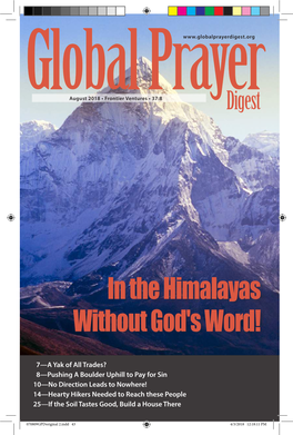 In the Himalayas Without God's Word!