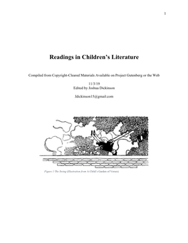 Readings in Children's Literature.Pdf (3.306Mb)