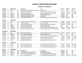 LHS Weekly Schedule 4.16