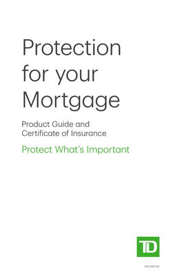 Protection for Your Mortgage