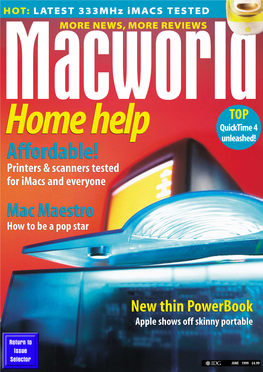 Macworld JUNE 1999 Macworld JUNE 1999 5 Contacts