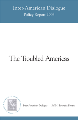 The Troubled Americas