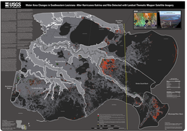 Water Area Changes in Southeastern Louisiana After Hurricanes Katrina and Rita Detected with Landsat Thematic Mapper Satellite Imagery