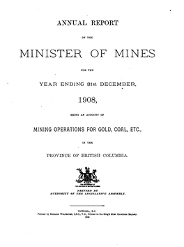 Minister of Mines