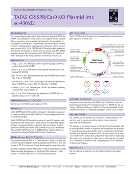TAFA5 CRISPR/Cas9 KO Plasmid (M): Sc-430632